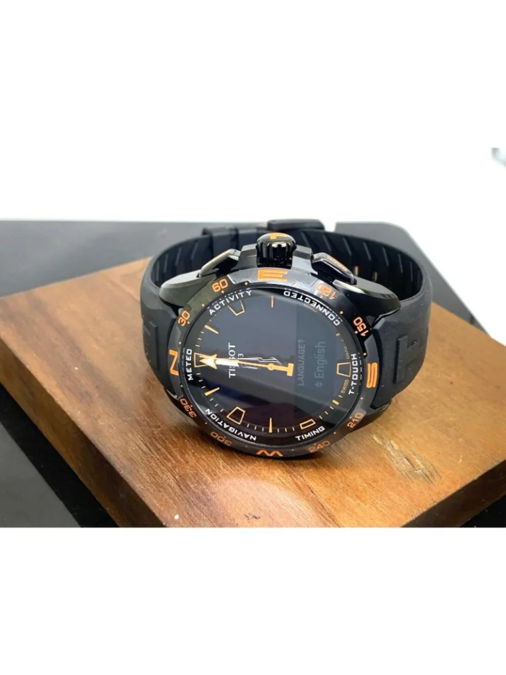 Tissot T-Touch Connect Solar Men's Watch Titanium Black 47.5mm T1214204705104